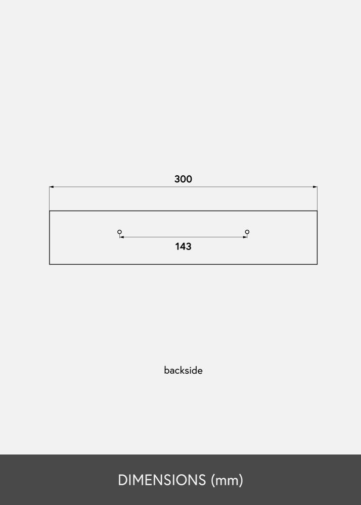 KAILA Fotoplank Bamboe 30 cm