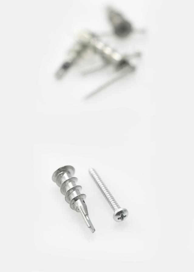 BGA Schroeven en zelfborende pluggen voor gipsmuur - 4-pack (13x26 mm)