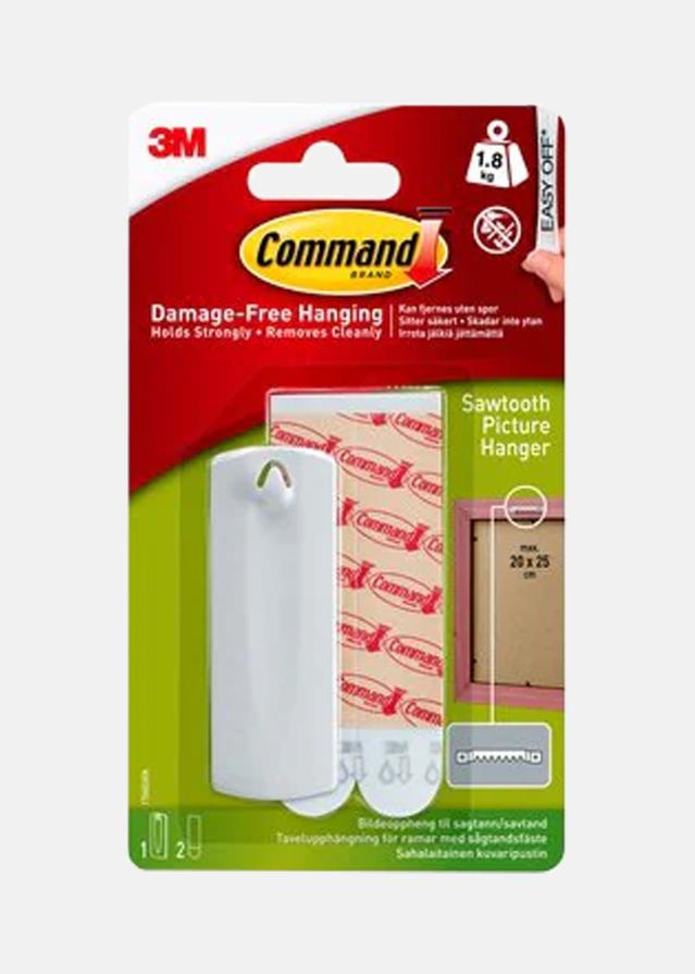 3M Command Picture Hanger for Sawtooth hangers - 2 kg