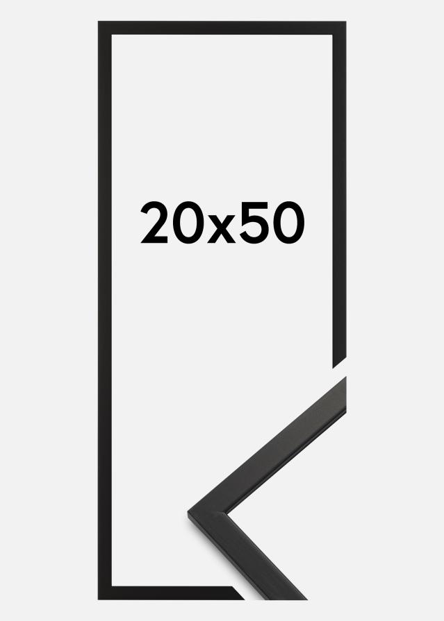 Fotolijst Edsbyn Acrylglas Zwart 20x50 cm