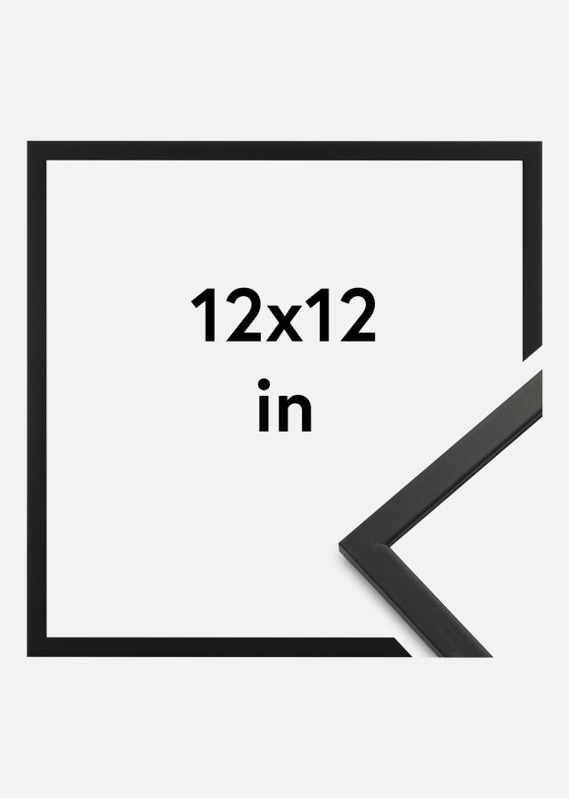 Fotolijst Edsbyn Acrylglas Zwart 12x12 inches (30,48x30,48 cm)