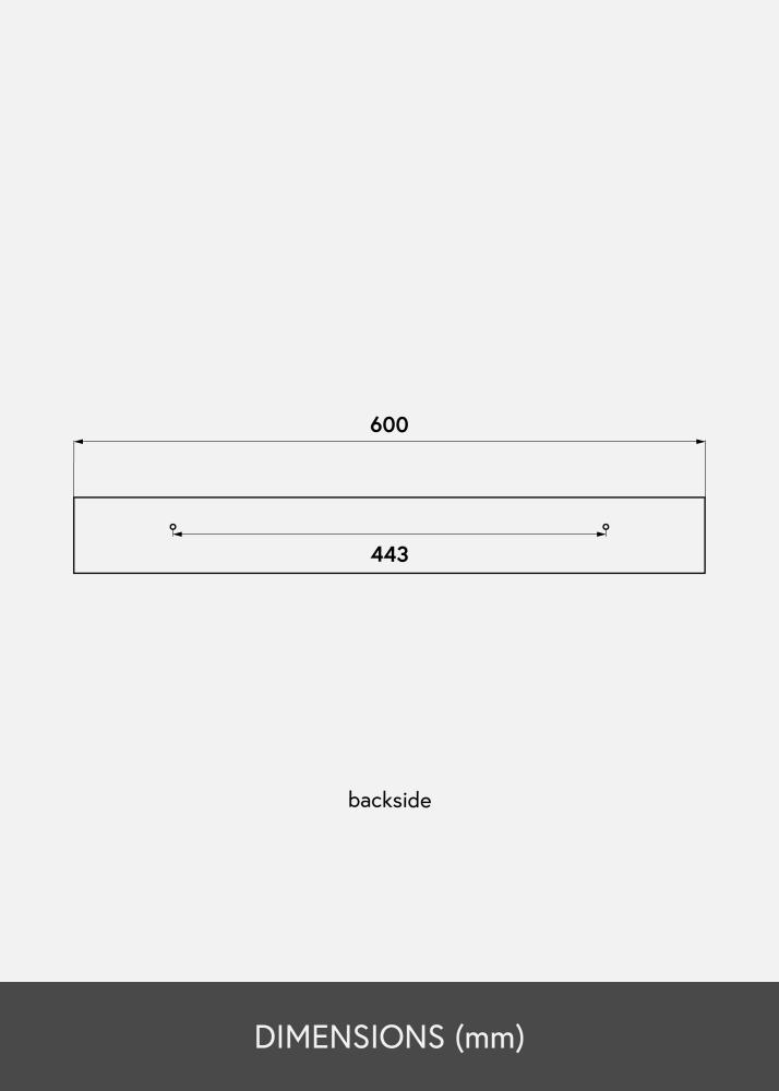 KAILA Fotoplank Bamboe 60 cm