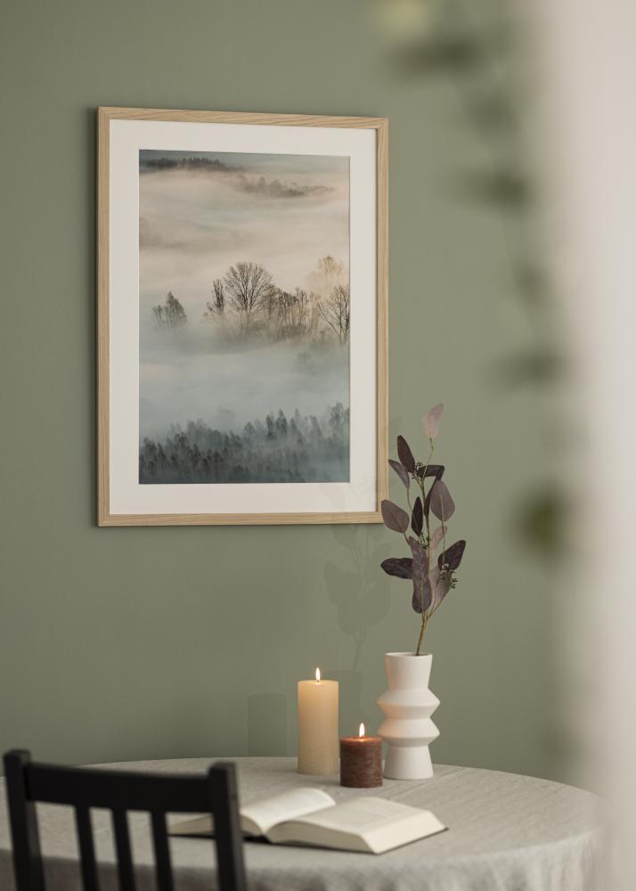 Fotolijst Oak Wood Acrylglas 60x75 cm