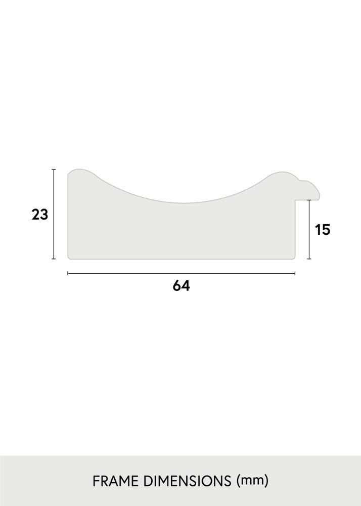 Fotolijst Saltsjöbaden Acrylglas Antiek goud 20x25 cm