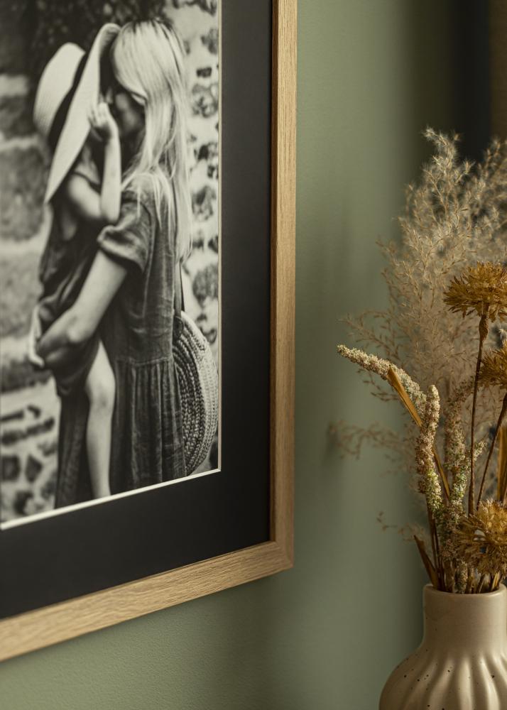 Passe-partout Zwart Standaard (Witte kern) 40x60 cm (31,9x47,3 - A3+)