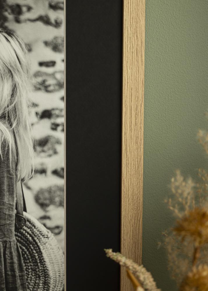 Passe-partout Zwart Standaard (Witte kern) 40x60 cm (31,9x47,3 - A3+)