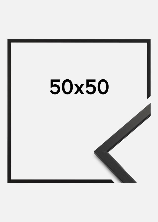 Fotolijst Edsbyn Acrylglas Zwart 50x50 cm