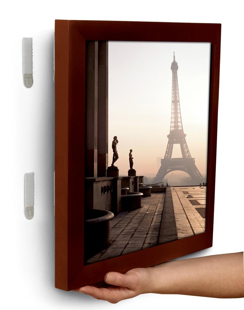 3M Lijstbevestiging wit met klittenband (20 mm) - 4-paar