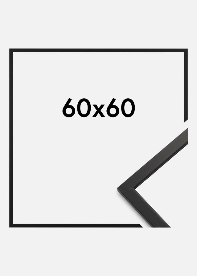 Fotolijst Edsbyn Acrylglas Zwart 60x60 cm