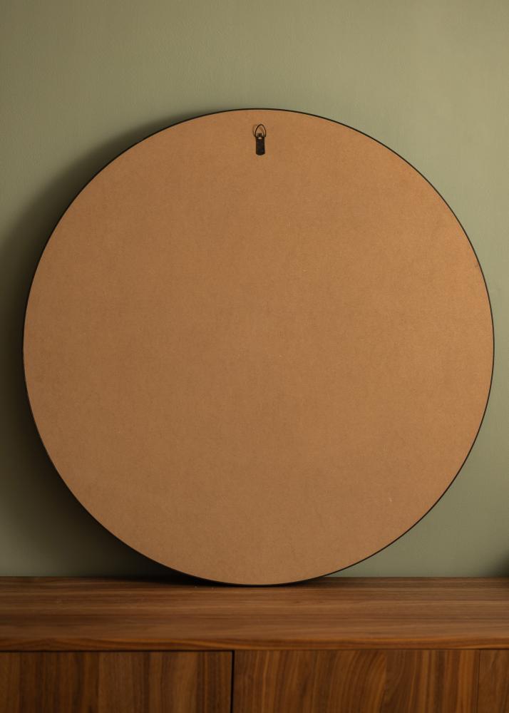 Spiegel Reflection Zwart 80 cm Ø