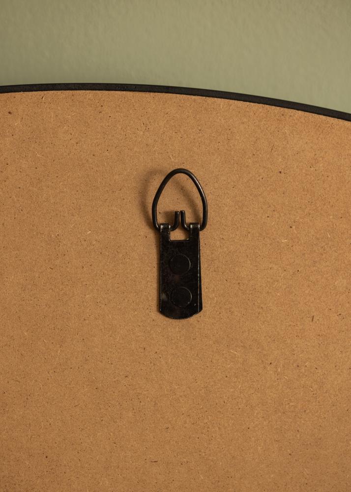 Spiegel Reflection Zwart 80 cm Ø