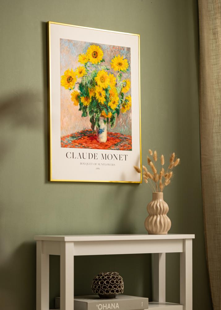 Aluminium fotolijst Acrylglas Goud 30x40 cm