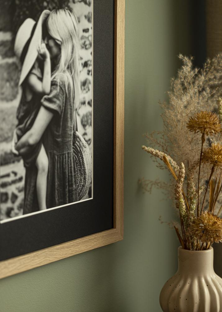 Passe-partout Canson Zwart (Witte kern) 40x50 cm (29x39)