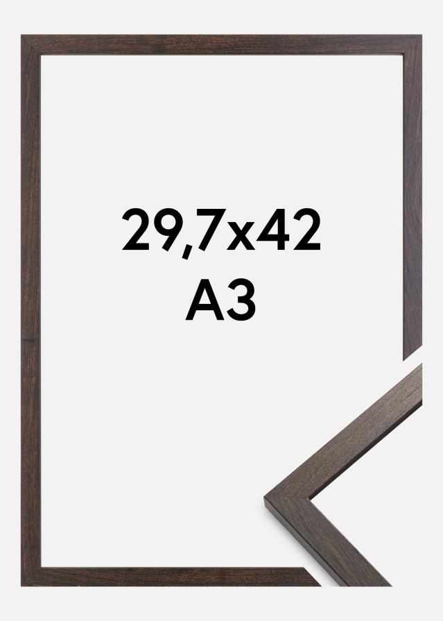 Fotolijst Trendy Acrylglas Walnoot 29,7x42 cm (A3)