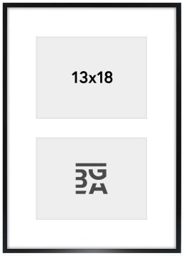 Edsbyn Collagelijst XXIV Zwart - 2 Foto's (13x18 cm)