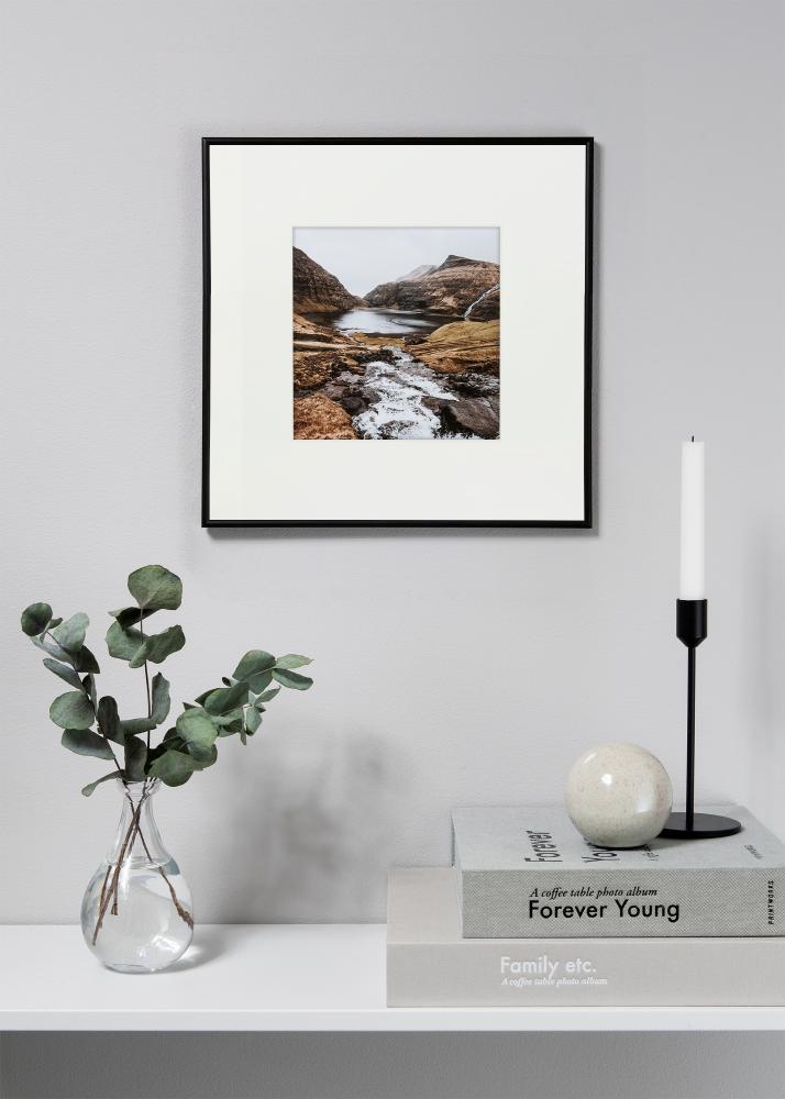 Passe-partout XL Wit (Witte kern) 30x30 cm (14x14)