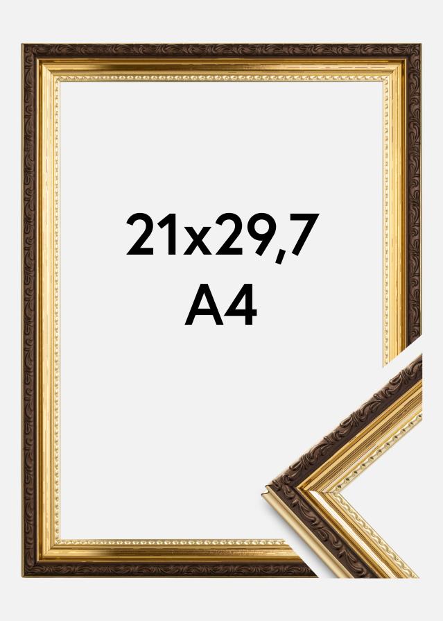 Fotolijst Abisko Acrylglas Goud 21x29,7 cm (A4)