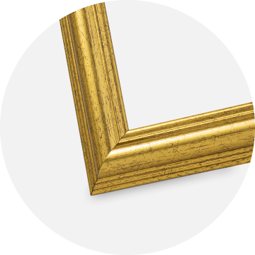 Fotolijst Västkusten Acrylglas Goud 29,7x42 cm (A3)