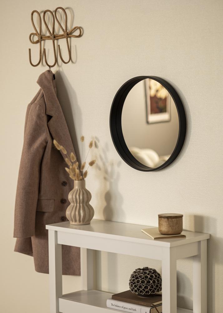 Spiegel Reflection Zwart 40 cm Ø