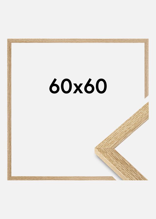 Fotolijst Selection Acrylglas Eikenhout 60x60 cm