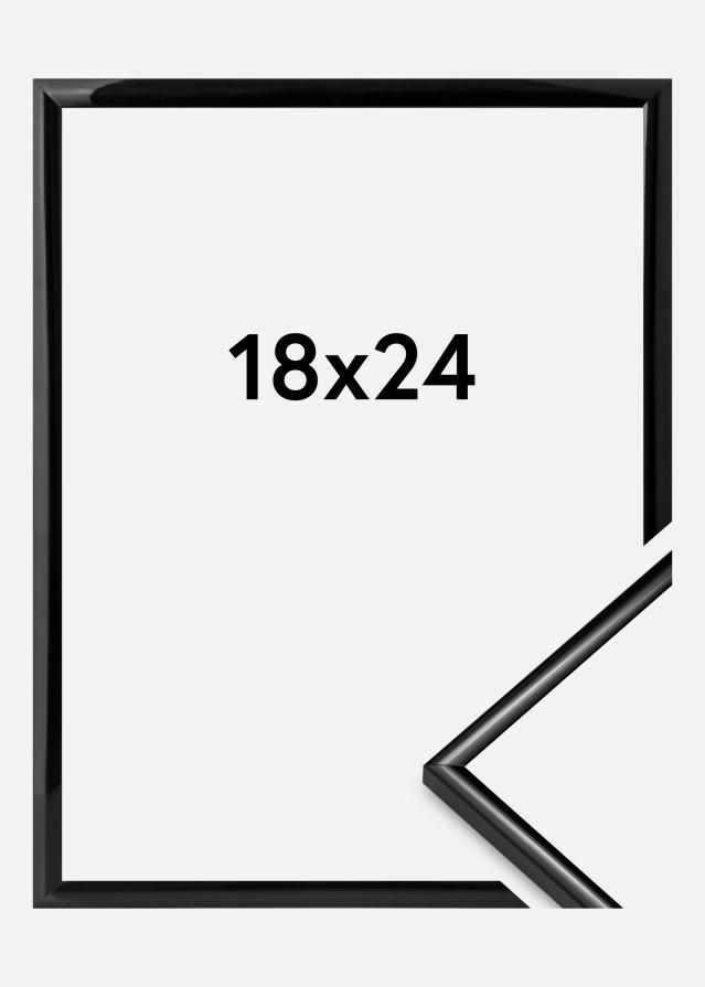 Fotolijst Scandi Acrylglas Zwart 18x24 cm