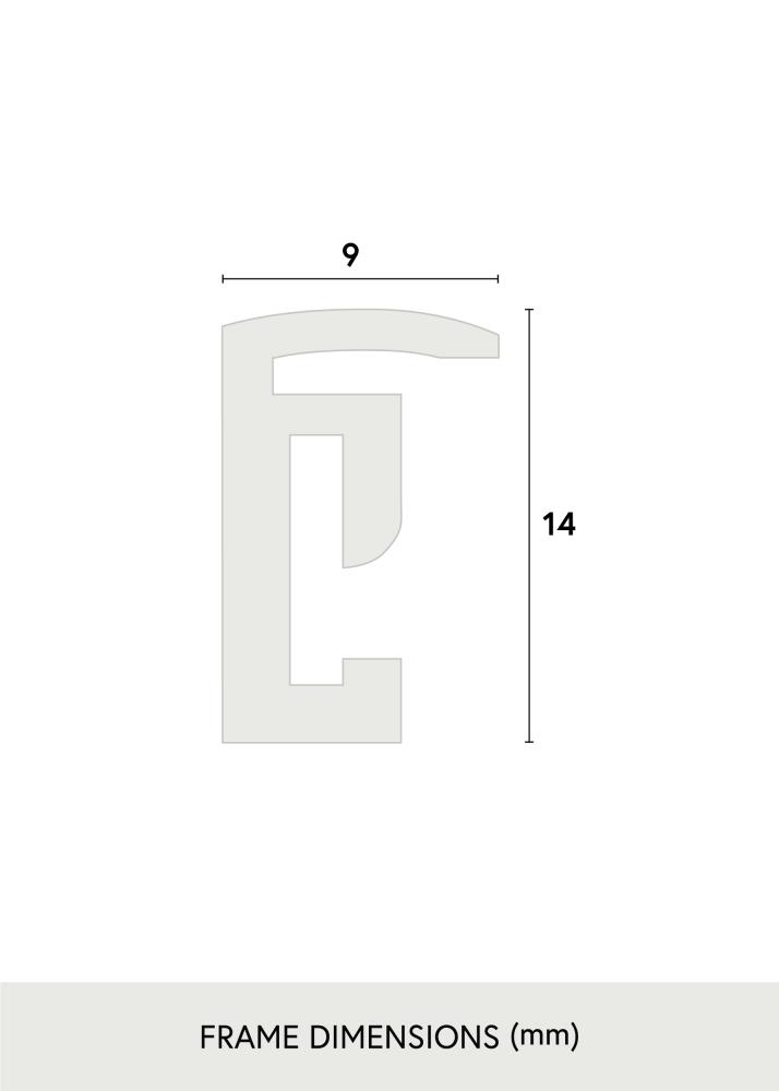Fotolijst New Lifestyle Acrylglas Zwart 10x10 cm