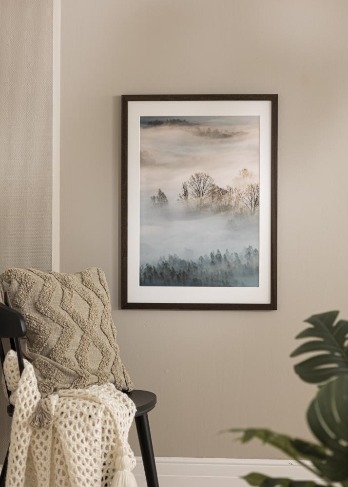 Fotolijst Brown Wood Acrylglas 8x10 inches (20,32x25,4 cm)