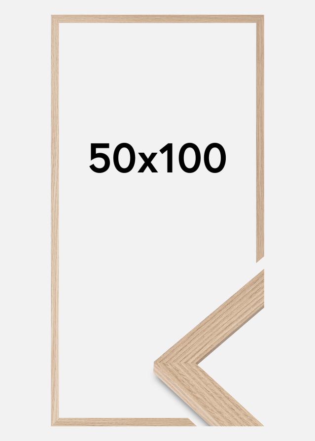 Fotolijst BGA Classic Acrylglas Eiken 50x100 cm
