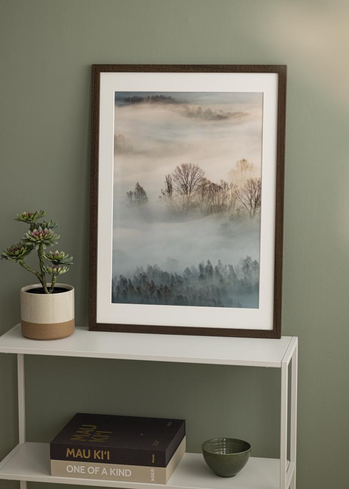 Fotolijst Brown Wood Acrylglas 8x10 inches (20,32x25,4 cm)