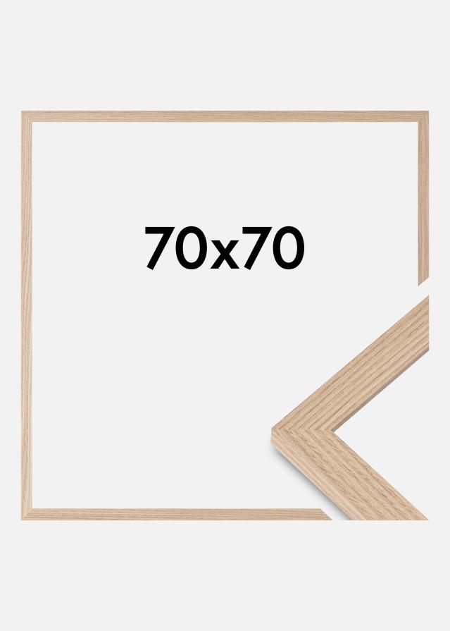 Fotolijst BGA Classic Acrylglas Eiken 70x70 cm