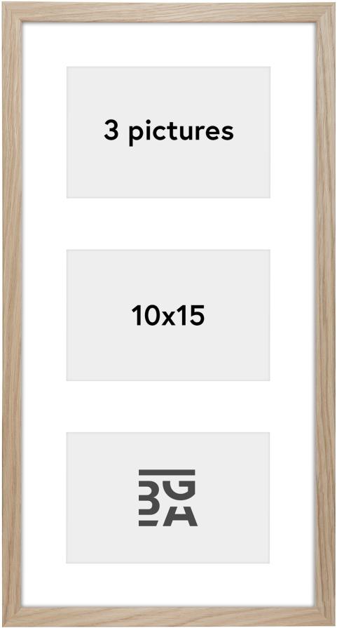 Edsbyn Collagelijst XXIII Eikenhout - 3 Foto's (10x15 cm)