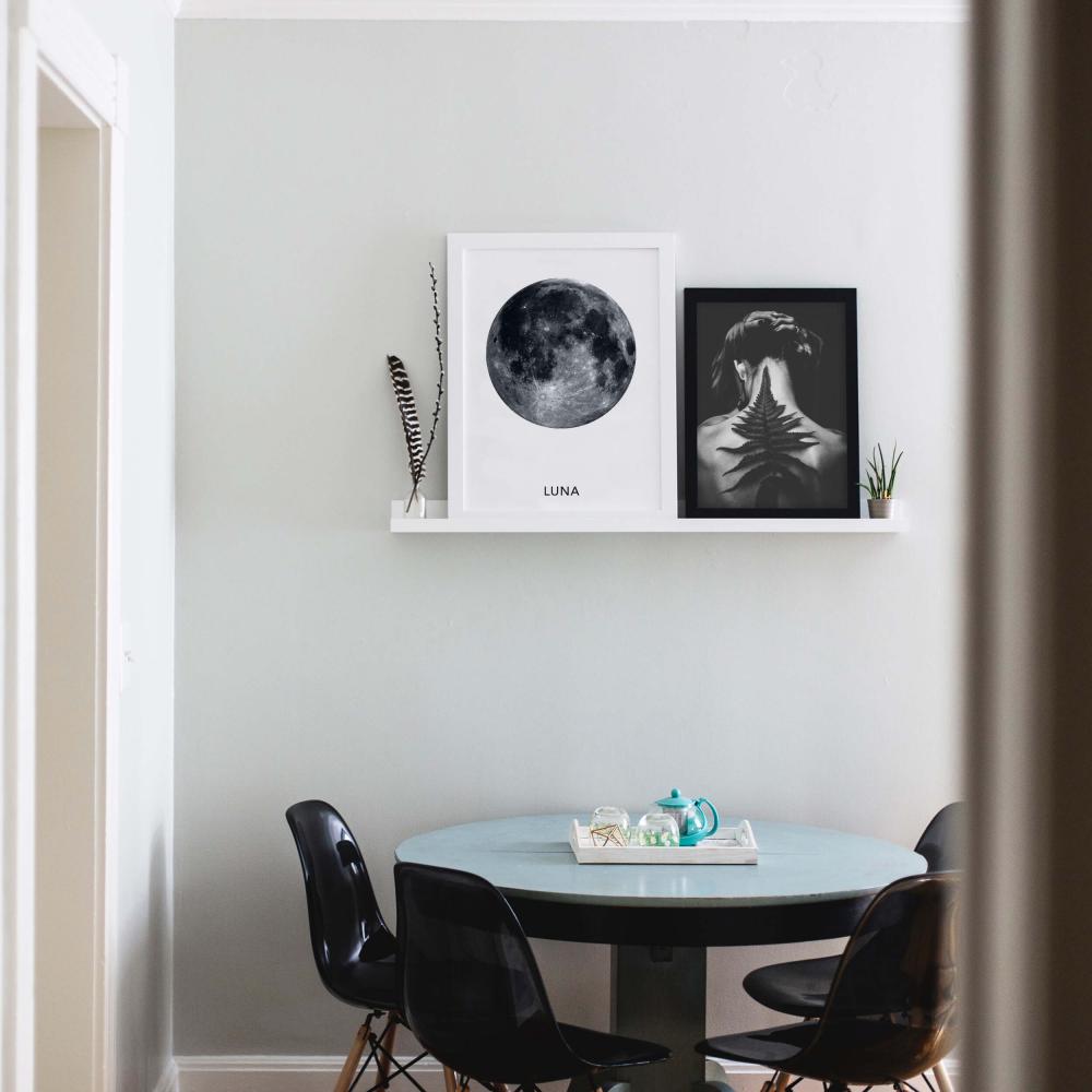 Fotoplank Wit 150 cm