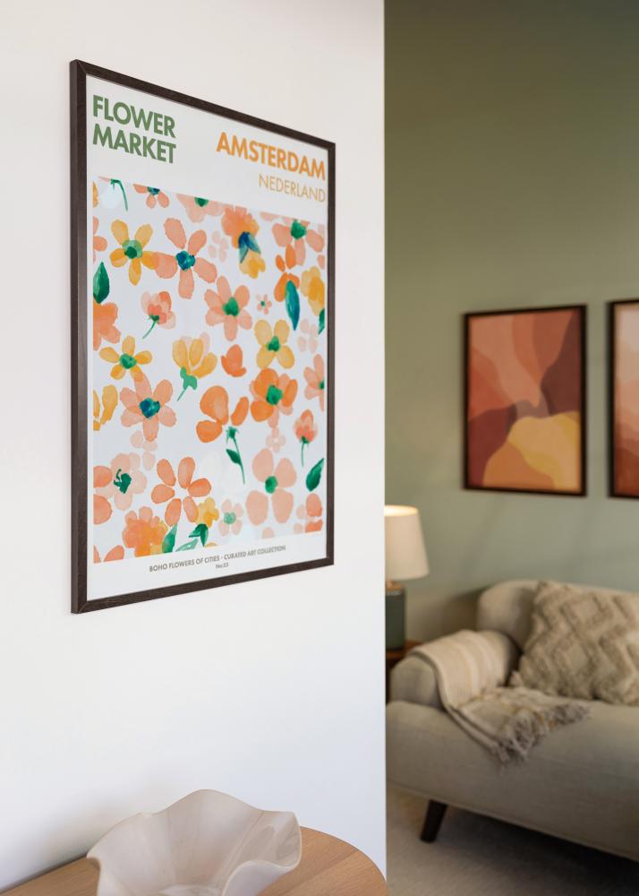 Fotolijst Trendy Acrylglas Walnoot 50x70 cm