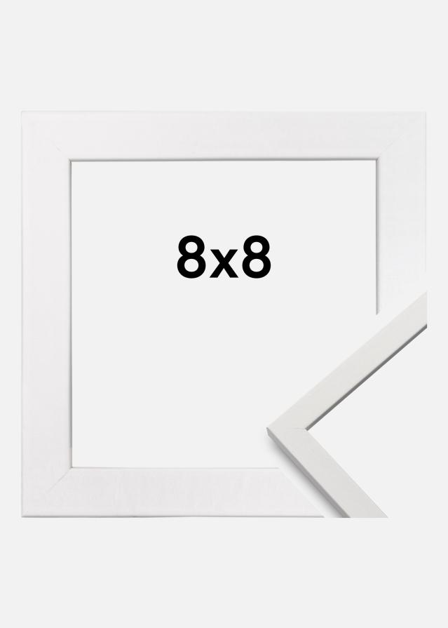 Fotolijst Edsbyn Acrylglas Wit 8x8 cm