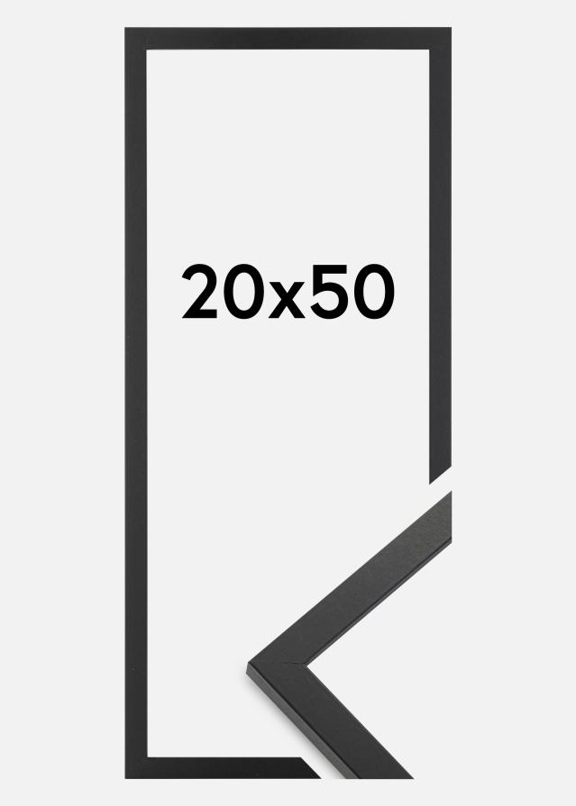 Fotolijst Trendy Acrylglas Zwart 20x50 cm