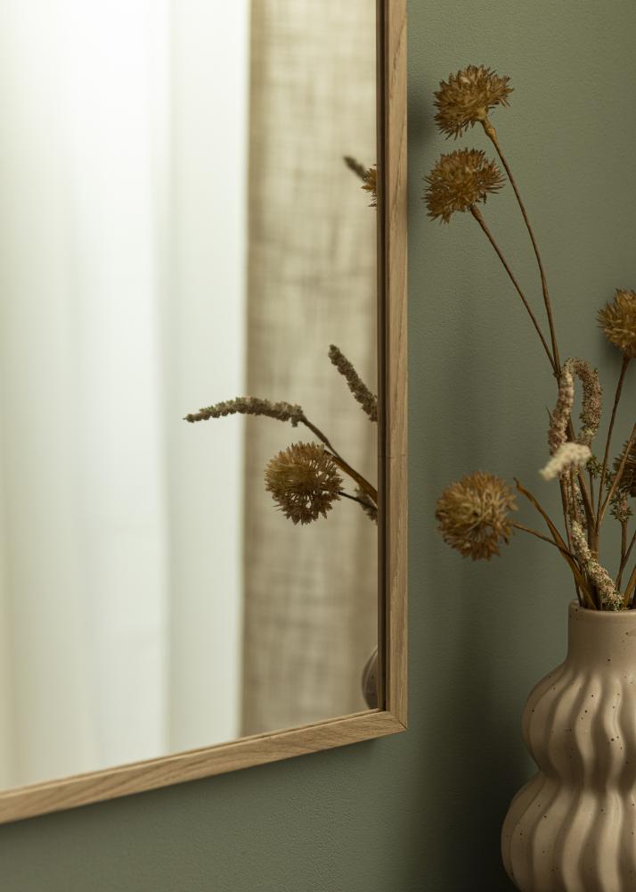 Spiegel Eikenhout 42x82 cm