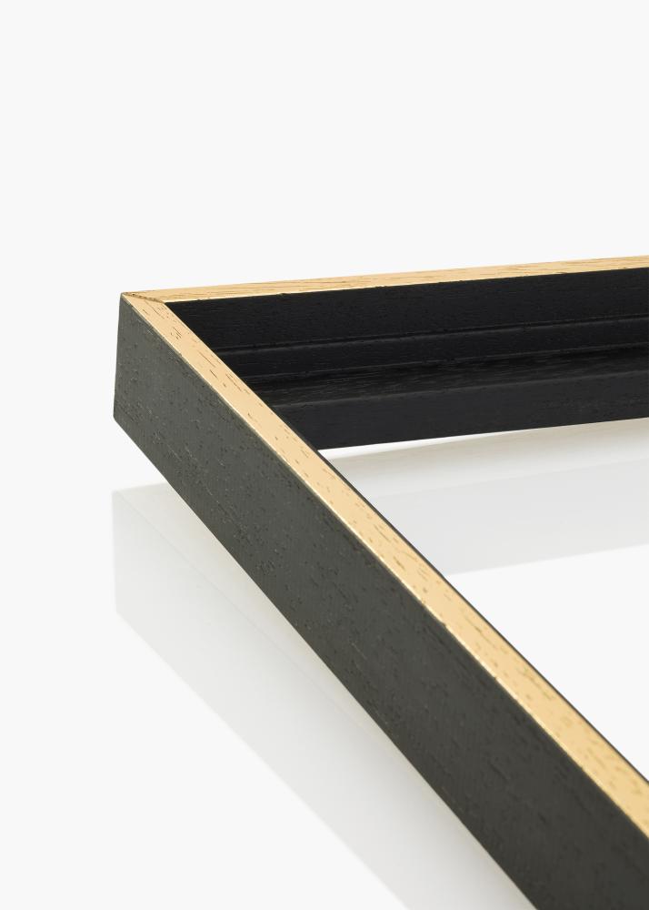 Canvaslijst Madison Zwart / Goud 50x70 cm