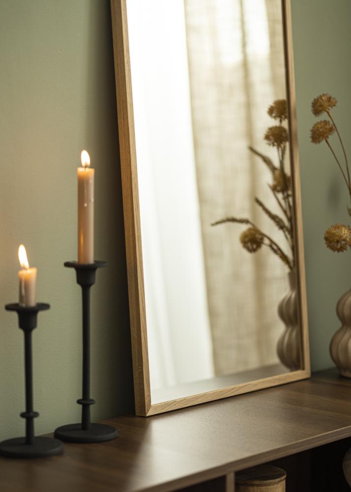 Spiegel Eikenhout 42x82 cm