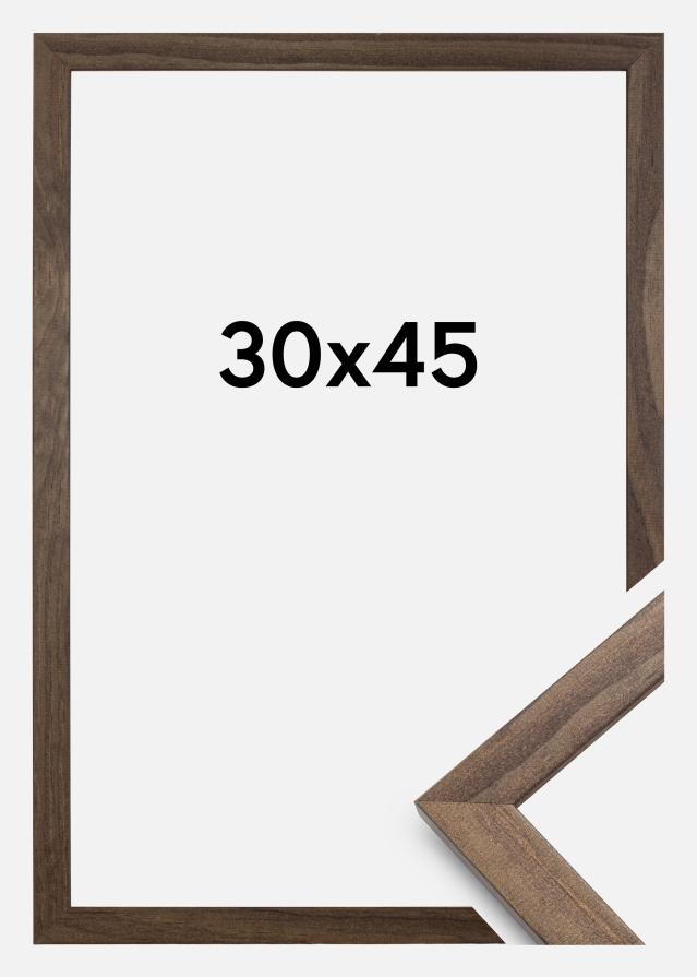 Fotolijst Stilren Acrylglas Walnoot 30x45 cm