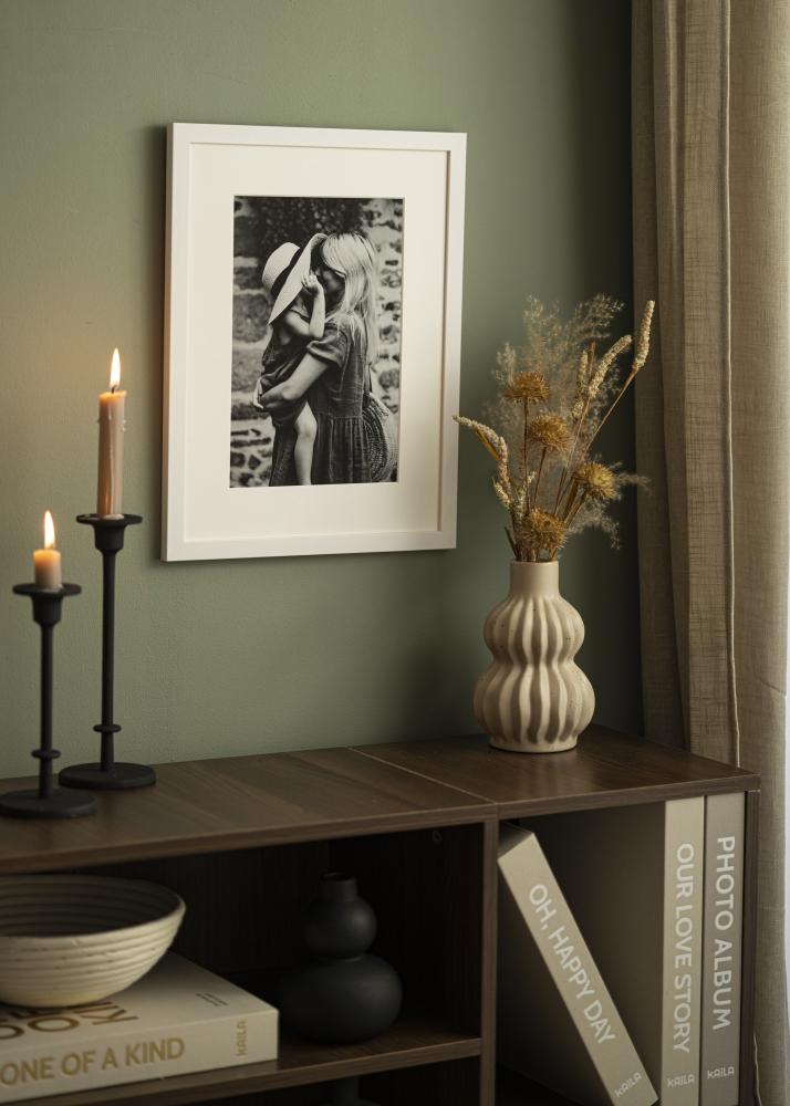 Passe-partout Krijtwit 50x50 cm (39x39 cm)