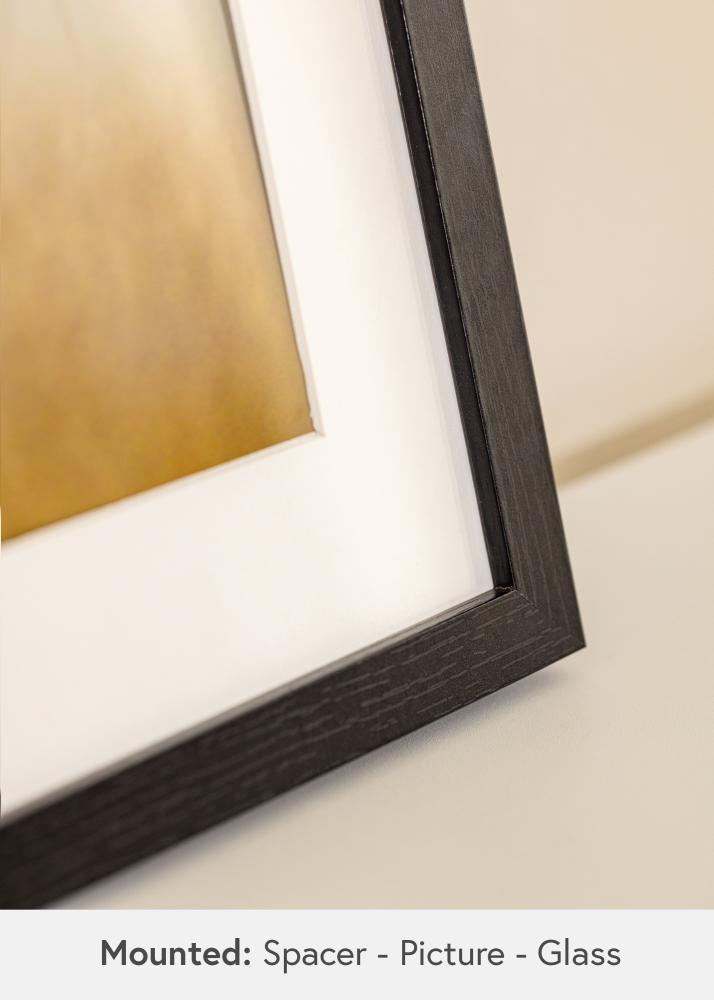 BGA Framebox Acrylglas Zwart 40x60 cm