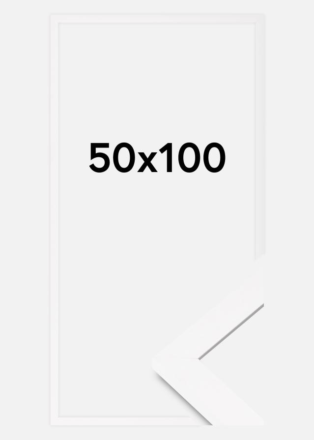 Fotolijst BGA Classic Acrylglas Wit 50x100 cm