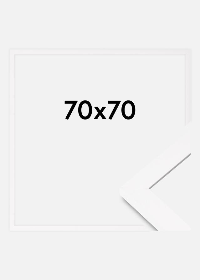Fotolijst BGA Classic Acrylglas Wit 70x70 cm