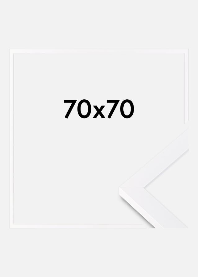 Fotolijst Selection Acrylglas Wit 70x70 cm