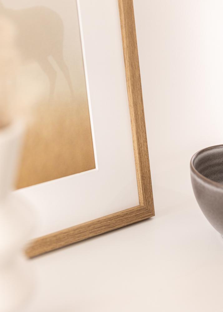 Fotolijst Modern Acrylglas Teak 70x100cm