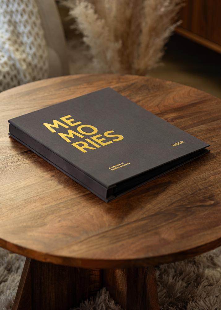 KAILA Fotoalbum Memories Zwart - 300 Foto's van 10x15 cm