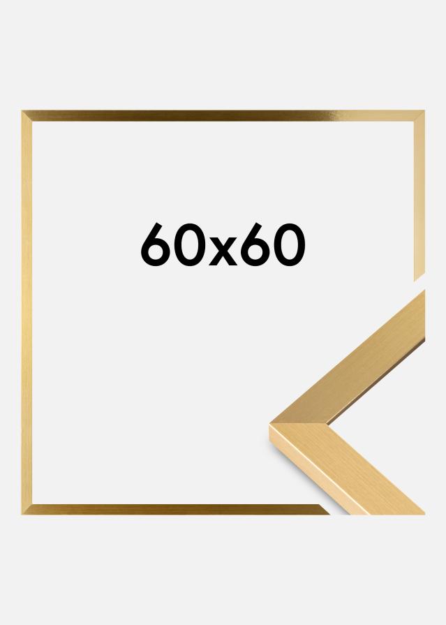 Fotolijst Selection Acrylglas Goud 60x60 cm