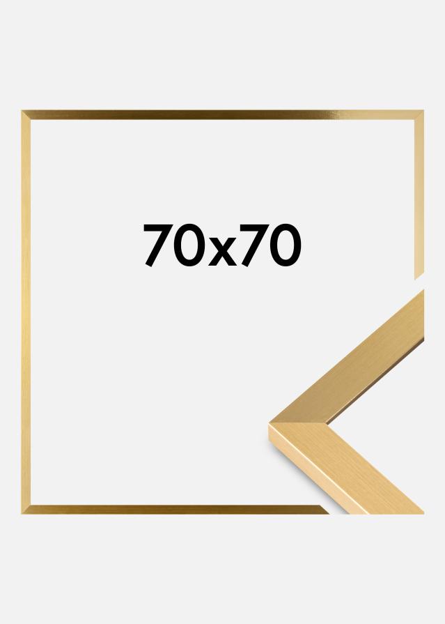 Fotolijst Selection Acrylglas Goud 70x70 cm
