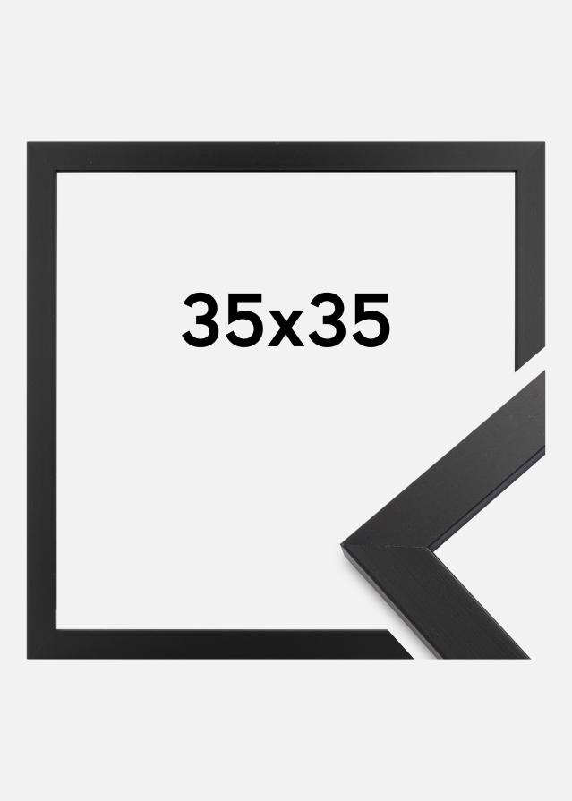 Fotolijst Black Wood Acrylglas 35x35 cm