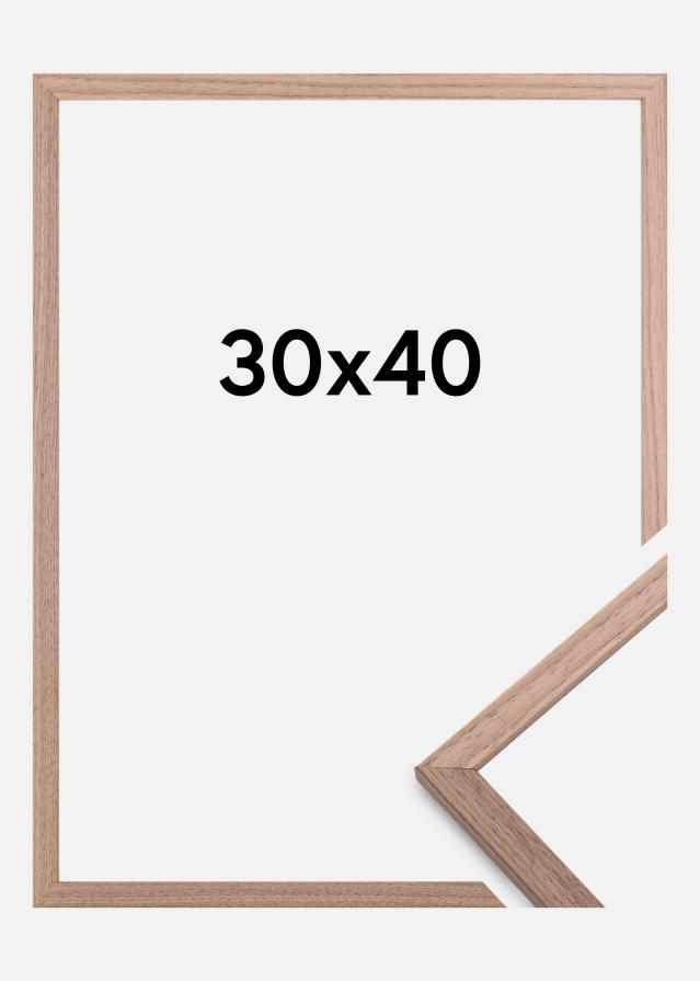 Fotolijst Edsbyn Acrylglas Licht Walnoot 30x40 cm
